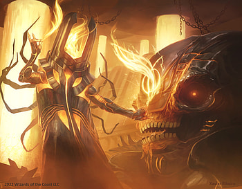 Vindicative Flamestoker, man made, Magic: The Gathering HD wallpaper