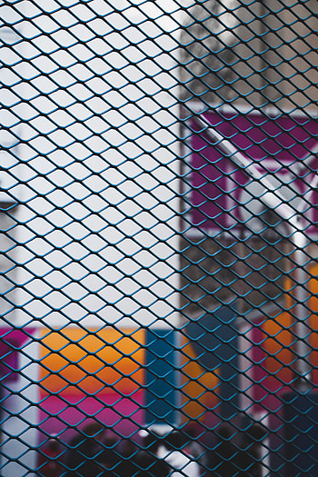 Miscellanea, Miscellaneous, Blur, Smooth, Grid, Fence, Lattice, Trellis HD phone wallpaper