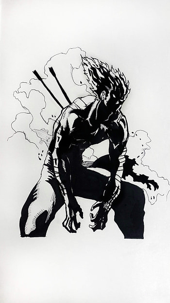 Garou- one punch man, one punch man, art, fictional character, manga, saitama, anime HD phone wallpaper