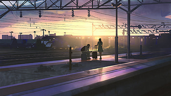 Going Home , artist, artwork, digital-art, deviantart HD wallpaper