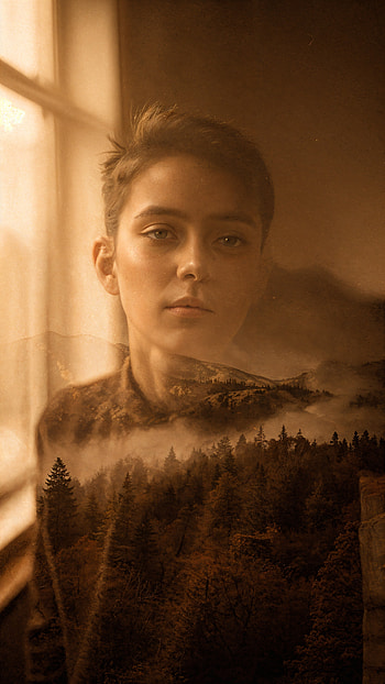 Autumn Echoes — Brown Aesthetic , Portrait HD phone wallpaper