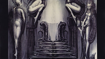H.R. Giger, Monstrous creations, Intricate details, Haunting ry HD wallpaper