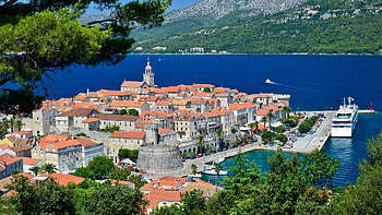 Korcula, , Beautiful backgrounds, Croatian charm HD wallpaper