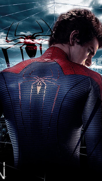 Andrew Garfield, Spider-Man , Epic backgrounds, Movie magic HD phone wallpaper