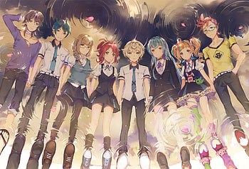 Kiznaiver (Anime), Vibrant anime art, Colorful characters, Emotional journey HD wallpaper