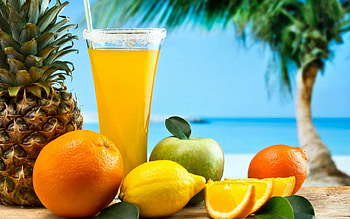 fruit drink, fruits, abstract, fun, drink HD wallpaper