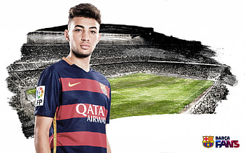 Munir El Haddadi, soccer, sports, football, fc-barcelona, fcb, fc-barcelona-team HD wallpaper