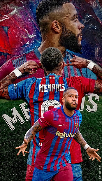 Memphis Depay, , barcelona, deportes, , football HD phone wallpaper