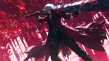 Dante from Devil May Cry: Epic Gaming Visuals, video game, Devil May Cry, Dante (Devil May Cry) HD wallpaper