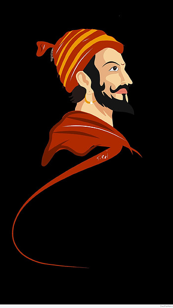 Shivaji Maharaj, Painting, Shivaji Maharaj Painting HD phone wallpaper