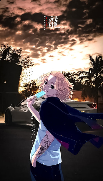 Mikey, Ferrari, sky, tokyo revengers, senju, wakasa, takemichi, draken, toman, manjio HD phone wallpaper