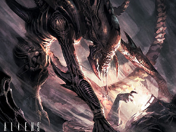 Comics, Aliens, Alien, Xenomorph HD wallpaper