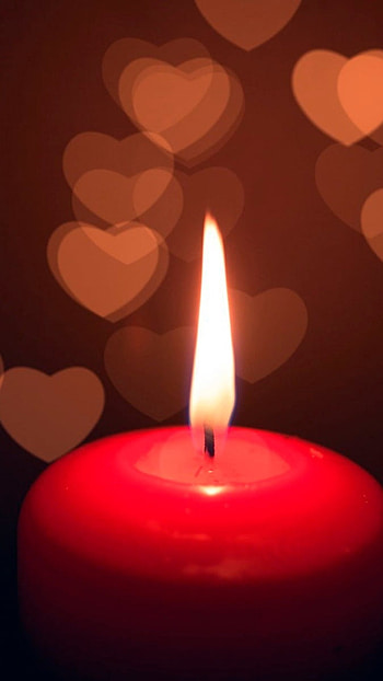 Candle, Love, Romantic HD phone wallpaper