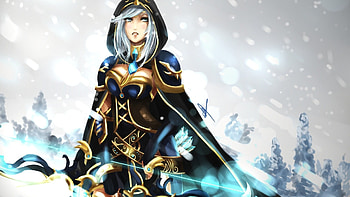 Ashe, League of Legends, , Epic adventures HD wallpaper