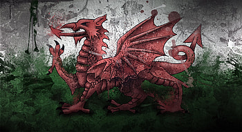 Texture, Textures, Stains, Spots, Dragon, Paints, Flag, Symbolism, Wales HD wallpaper