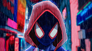 Spider Man Red Hoodie, spiderman, superheroes, artist, artwork, digital-art, artstation HD wallpaper