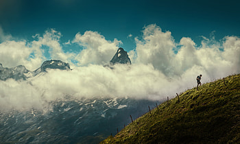 Hiking sports, , Nature background, Active lifestyle HD wallpaper