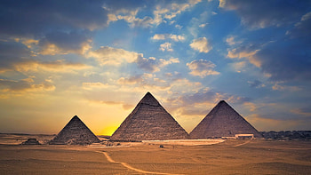 Pyramids of Giza, Awe-inspiring , Pyramid mystique, Magnificent ancient structures HD wallpaper