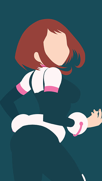 Ochaco Uraraka — Minimal MHA ( & Android), Anime, My Hero Academia HD phone wallpaper