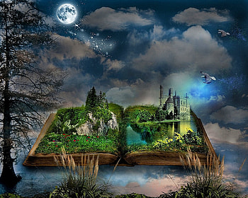magic book, books, magic, abstract, fantasy HD wallpaper