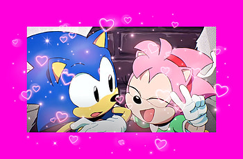 Sonic Mania, Sonamy, pink, product HD wallpaper
