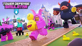 Roblox Tower Defense Simulator, video game, Roblox, Tower Defense Simulator HD wallpaper