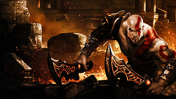 Kratos in God of War, , Mythological hero HD wallpaper