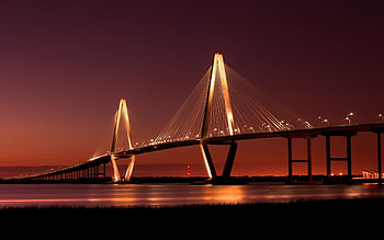 Landscape, Bridges, Objects HD wallpaper