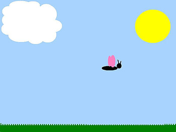 Spring Day, bug, sky, grass, sun, cloud HD wallpaper