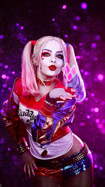 Harley Quinn, hollywood movie HD phone wallpaper
