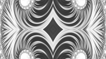 Trippy Psychedelic Fractal, trippy, psychedelic, aesthetic, white, black, Abstract, fractal, abstract black HD wallpaper