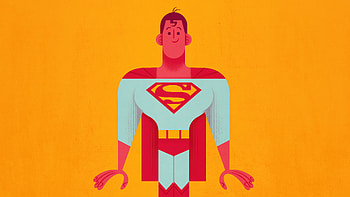 Superman Minimal Abstract , superman, superheroes, minimalism, minimalist, artist, artwork, digital-art, artstation HD wallpaper