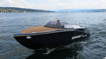 Ganz Elovation 6.8, Motorboat HD wallpaper