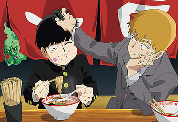 Shigeo and Reigen, Mob Psycho 100 HD wallpaper