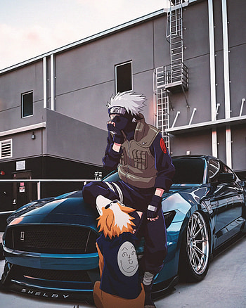 HATAKE KAKASHI, naruto, mustang HD phone wallpaper