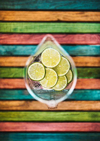Food, Lime, Jug, Citrus, Drink, Beverage, Lobules, Slices HD phone wallpaper