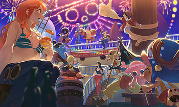one piece wall HD wallpaper