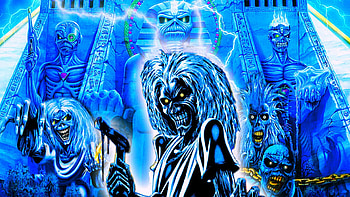 Iron Maiden album art, Dark and edgy, Heavy metal legends, Iconic covers HD wallpaper