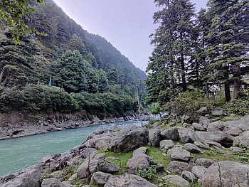 Nature, Srinagar, river, water HD wallpaper