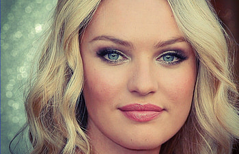 Candice Swanepoel, model, blue eyes, blonde, glitter, girl, beauty, woman, cehenot HD wallpaper
