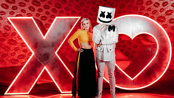 Anne-Marie, Anne Marie and Marshmello, WQ HD wallpaper