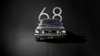 Ford Mustang 68, ford-mustang, cars HD wallpaper