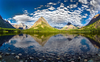 Redrock Lake, Montana HD wallpaper