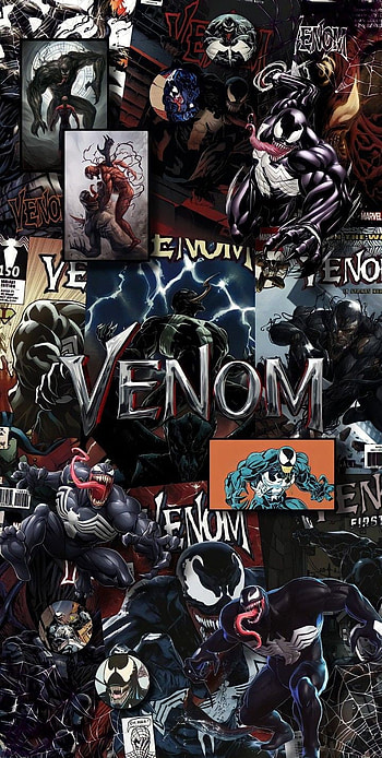 venom, figure, action, arte HD phone wallpaper