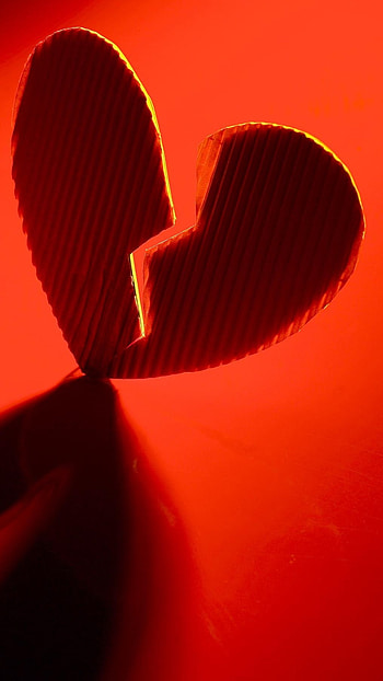 Broken Heart, Shape HD phone wallpaper