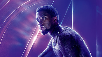 Chadwick Boseman, Black panther, Avengers: infinity war, movie, superhero HD wallpaper