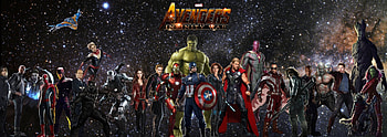 Movie, Avengers: Infinity War, Ant Man, Avengers, Black Panther (Marvel Comics), Black Widow, Captain America, Falcon (Marvel Comics), Hulk, Iron Man, Spider Man, Thor, Vision (Marvel Comics), Wanda Maximoff, War Machine, Winter Soldier HD wallpaper