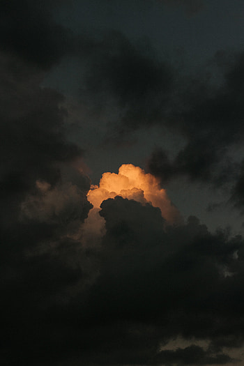 Nature, Sky, Clouds, Dark, Mainly Cloudy, Overcast, Weather HD phone wallpaper
