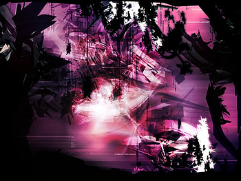 Abstract, Dark, Bright, Stains, Spots, Explosion HD wallpaper