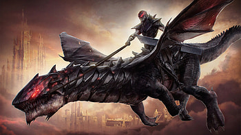 Dark Rider, artist, artwork, digital-art HD wallpaper